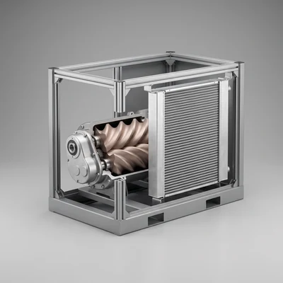 Oil-Free Rotary Screw Electric Air Compressors thumbnail