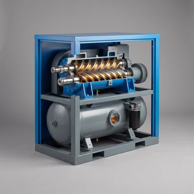 Oil-Injected Rotary Screw Electric Air Compressors thumbnail