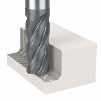 High-Performance Roughing/Finishing Carbide Corner-Chamfer End Mills thumbnail