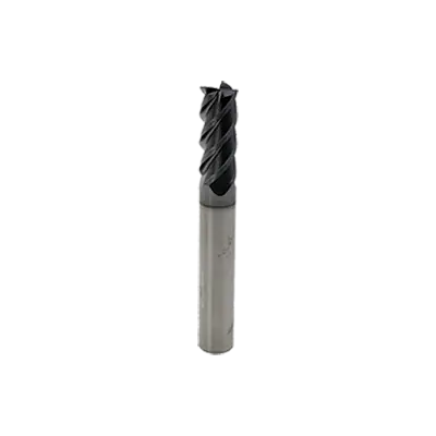 High-Performance Roughing/Finishing Bright Finish Carbide Corner-Radius End Mills thumbnail