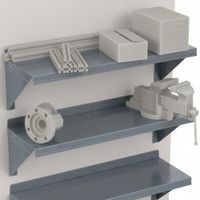 Wall-Mount Shelving & Overhead Racks thumbnail
