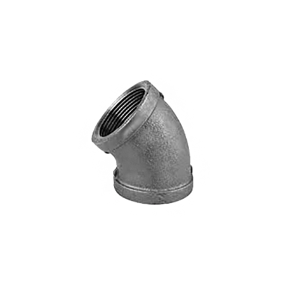 Threaded Uncoated Black Steel & Iron Pipe Fittings thumbnail