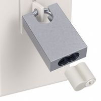 Coreless Keyed Partially Hidden Shackle Padlocks thumbnail