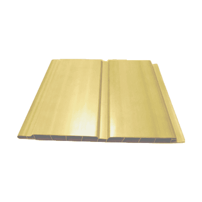 panelit pvc ceiling profile hollow 8"x5.8mtrs rubberwood (grooved)
