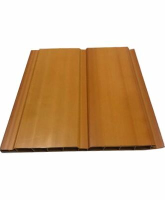 panelit pvc ceiling profile hollow 8"x5.8mtrs mahogany (grooved)