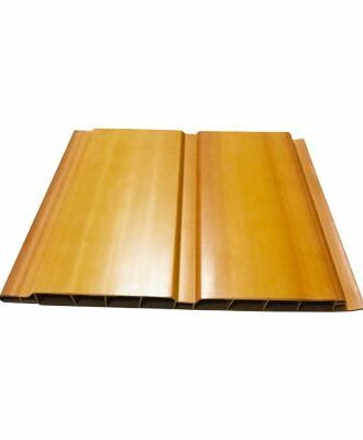 panelit pvc ceiling profile hollow 8"x5.8mtrs golden brown (grooved)
