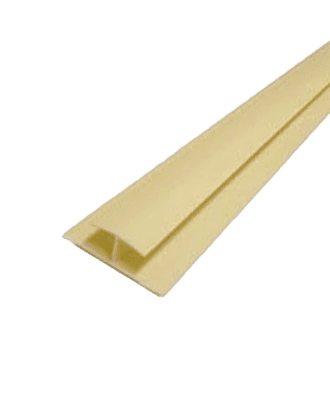 panelit pvc h-trim (i-section) 3mtrs rubberwood
