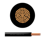 METSEC AUTO CABLE 1.00MM BLACK (Roll=100m)