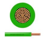 METSEC AUTO CABLE 4.00MM GREEN (Roll=100m)