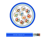 METSEC SCREENED TRIAD CABLE 12C0REx1.50MM BLUE - Loose