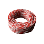 METSEC INSTRUMENT CABLE (JUMPER WIRE) 2COREx0.50MM RED/WHITE (Roll=500m)