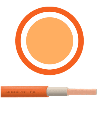 metsec welding cable 50mm orange (roll=100m)