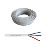METSEC ALARM CABLE 3CORE WHITE - Loose