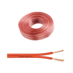 METSEC SPEAKER WIRE/CABLE 2COREx0.15/16 RED - Loose