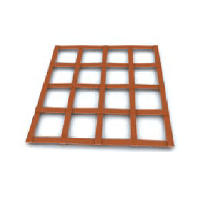 metsec copper lattice mat 600x600x3mm (heavy)