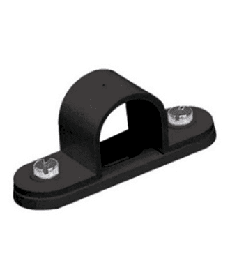 metsec pp saddle spacer bar 25mm black (ctn=500pc)