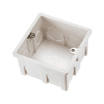 METSEC SWITCH BOX SINGLE WHITE (Ctn=500pc)