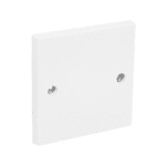 METSEC BLANKING PLATE SQUARE WHITE (NEW, EXPORT, Ctn=50pc)