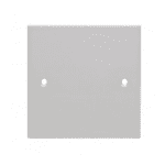 METSEC BLANKING PLATE SQUARE FLAT WHITE (NEW, Ctn=50pc)