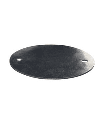metsec pp circular lids 65mm black small (loose)