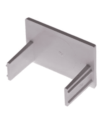 metsec pvc stop end for trunking 200x50mm white