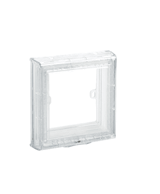 schneider kavacha weatherproof membrane socket cover 1g ip55 transparent #e223m_tr