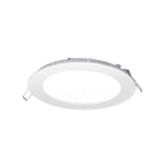 SAMBROOK LED CEILING LIGHT RECESSED 6W ROUND 6000K C/W 1CCT, AC85-265V, ISOLATED DRIVER, PMMA LGP, 420LM
