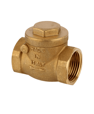bossini brass swing check valve 1/2" #16