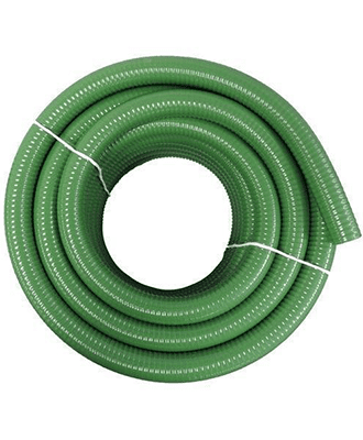 camel pvc suction hose 2_1/2" green (roll=18m)