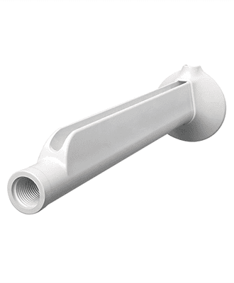 fame spare pipe for instant shower white (01717740)