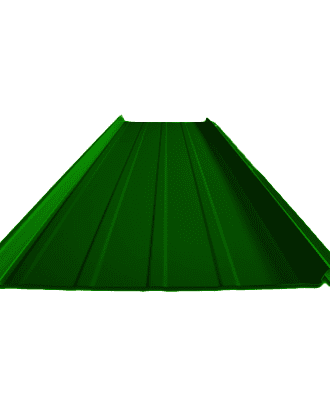 smartroof pvc roof profile dark green