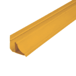 PANELIT PVC CORNICE (TOP EDGE) 3MTRS GOLDEN BROWN