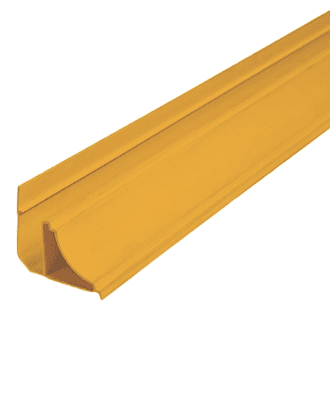 panelit pvc cornice (top edge) 3mtrs golden brown