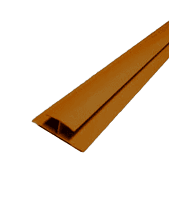 panelit pvc h-trim (i-section) 3mtrs mahogany
