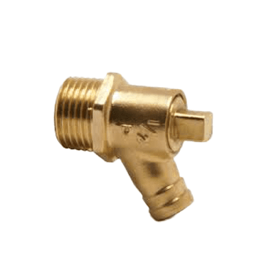 pegler brass drain cock 1/2" #834