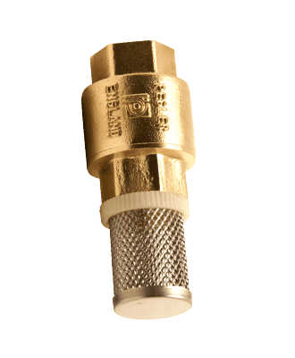 pegler brass foot valve 1/2" spring type #1064pt