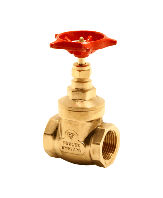 pegler brass gate valve 2_1/2" #1068