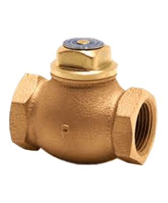 pegler bronze lift type check valve 1" horizontal pn32 #1039