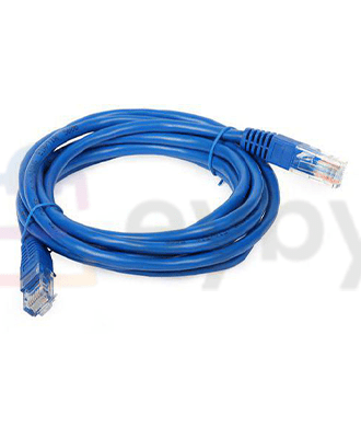 network patchcord cat6 5mtrs utp blue