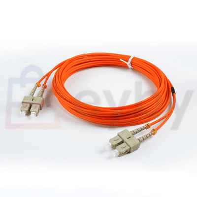 fibre patchcord multi mode 50/125 sc/sc duplex 2mtrs orange
