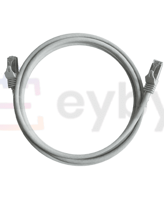 network patchcord cat6a 1mtr lsoh s/ftp shielded copper grey