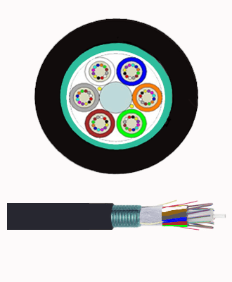 lcl/imp outdoor fibre optic cable 96core armoured (sm) #g652d - loose