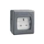 SCHNEIDER EXCLUSIVE WEATHERPROOF UNSWITCHED SOCKET 13A 1G IP55 #GWP3050