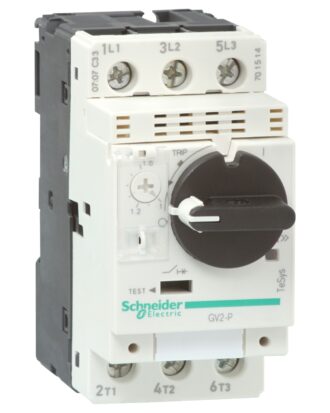schneider tesys gv2 motor circuit breaker 0.1 - 0.16a thermal magnetic #gv2p01