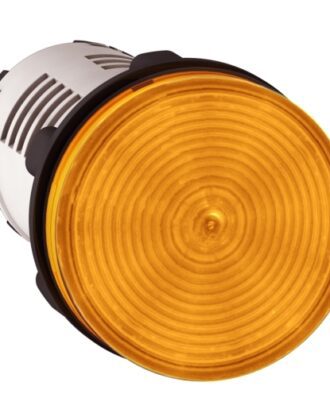 schneider harmony pilot light led 230/240v orange c/w integral led and screw clamp terminals #xb7ev08mp