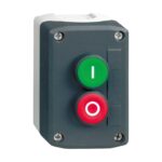 SCHNEIDER HARMONY CONTROL STATION WITH 2 PUSH BUTTONS (START/STOP) 22MM GREEN & RED #XALD213