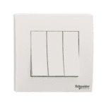 SCHNEIDER VIVACE PLATESWITCH 16/20AX 3G 2W WHITE #KB33_WE