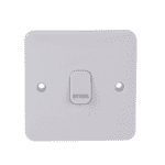 SCHNEIDER LISSE BELL PRESS SWITCH 10A 1G 1W MARKED "PRESS" #GGBL1012RP