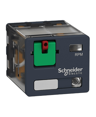 schneider zelio power plug in relay 15a 3co 24vac c/w led indicator #rpm32b7