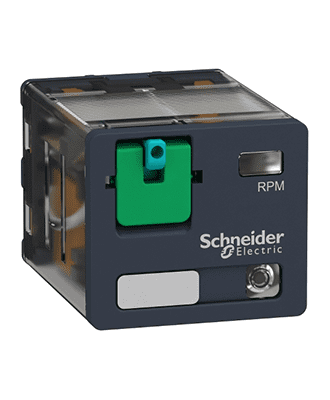schneider zelio power plug in relay 15a 3co 110vdc c/w led indicator #rpm32fd